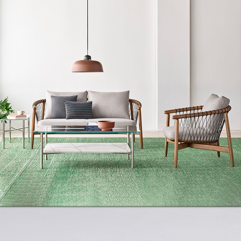 Conjunto de muebles de teca para exteriores, sofá para villa, terraza, resistente a la intemperie, protección solar, balcón, jardín, silla de ratán, mesa de centro. image 1