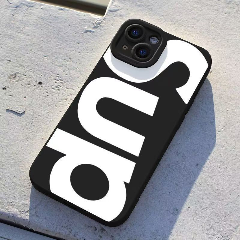 Supreme Silicone Case for iPhone 16 Black