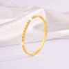 【167】Golden square diamond-set