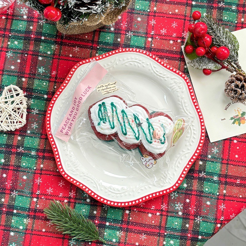 Xiaohongshu クリーム クリーム クリスマス 食品グレードのシリコーン ピンチ減圧おもちゃ ピンチ減圧おもちゃ ピンチ減圧おもちゃ|undefined