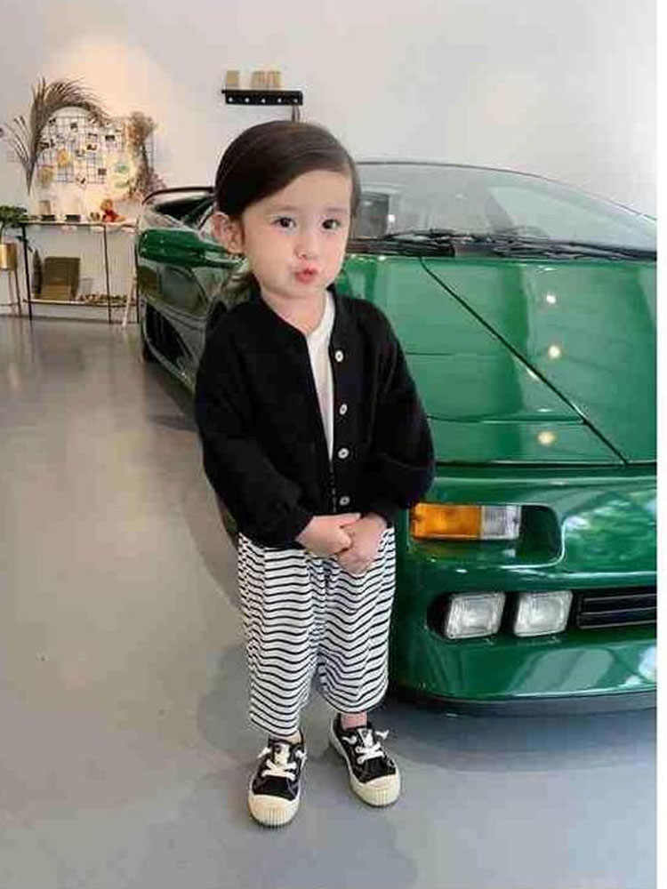 Children's girls' for autumn, outerwear, 2024 new style, small and medium-sized baseball jacket, children's stylish_voghion.com