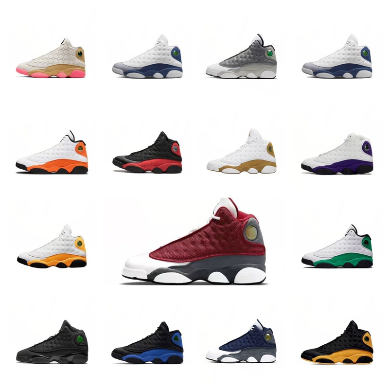 Putian Shoes Cross-Border Aj13 Black and White Panda Basketball Shoes Jordan 13 High-Top White and Blue Black and White Gold Collaboration Basketball Sneakers Putian Shoes Cross-Border Aj13 Black and White Panda Basketball Shoes Jordan 13 High-Top White and Blue Black and White Gold Collaboration Basketball Sneakers