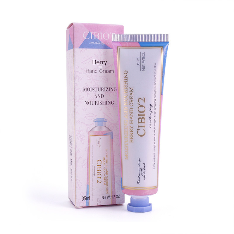 Moisturizing hand cream contains rose