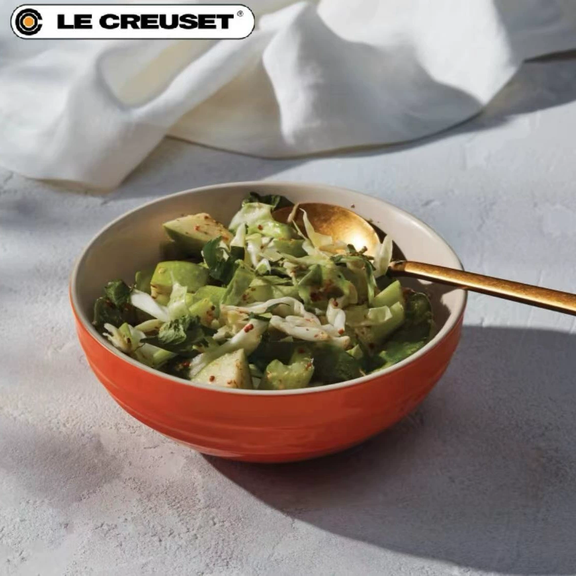 Le Creuset 15 см миска для лапши/рисa — французская посуда в ярких цветах, набор с подарочной упаковкой