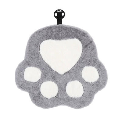 Headrest — female decoration supplies wholesale - cats-paw-cushion-gray-front