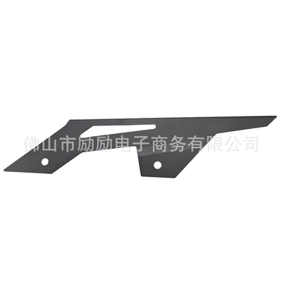 Suitable for Kawasaki Klr650 Klr 650 22-23 Years Modified Motorcycle Chain Cover Chain Decorative Cover (Motorcycle frame) - black