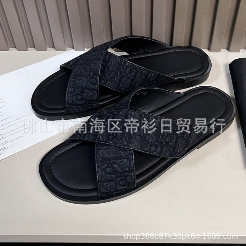 Sudeste asiático Singapur Europa de alta calidad chinchillas de verano para hombres de negocios chinchillas de tela zapatillas de tela