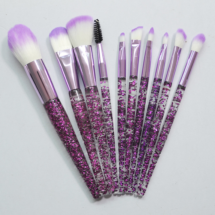 Precio de estudiante cebolla polvo diez maquillaje cepillo conjunto maquillaje cepillo traje diez polvo lentejuelas manejar belleza herramientas al por mayor