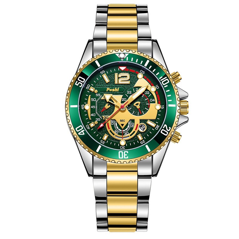Poshi transfronterizo comercio exterior de los hombres de negocios reloj de cuarzo personalidad reloj deportivo de moda reloj electrónico reloj de los hombres