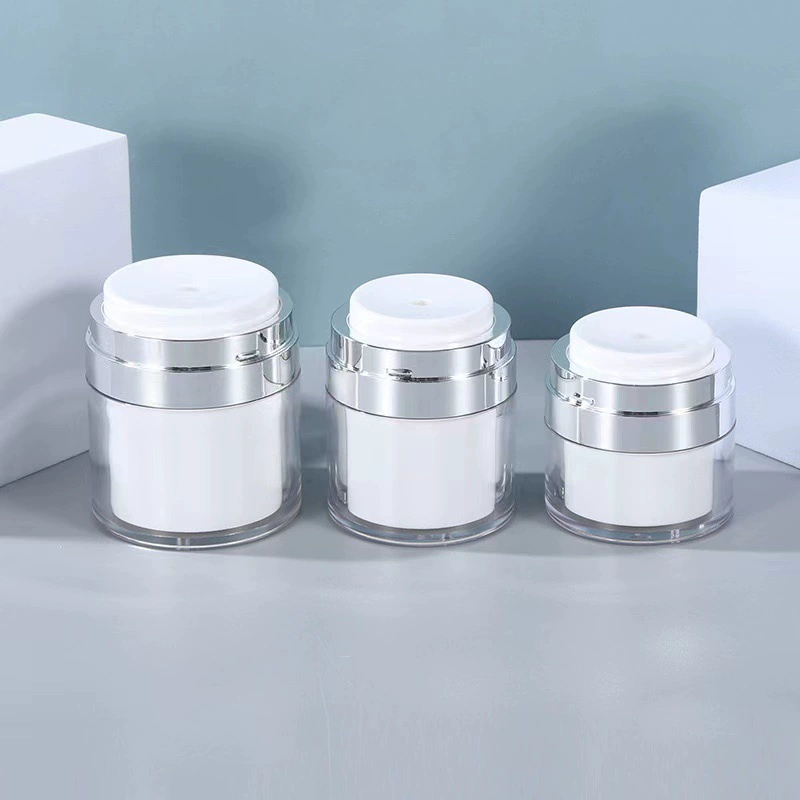 Вакуумная бутылка крема для крема для лица Бутылка разливочного крема для глаз Крем для лица солнцезащитный крем Бутылка для пресса Портативный косметический разлив