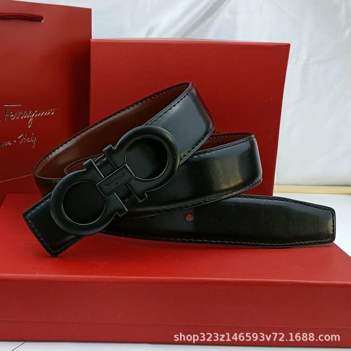 Plain black buckle [hanging buckle-gift box] / 105cm