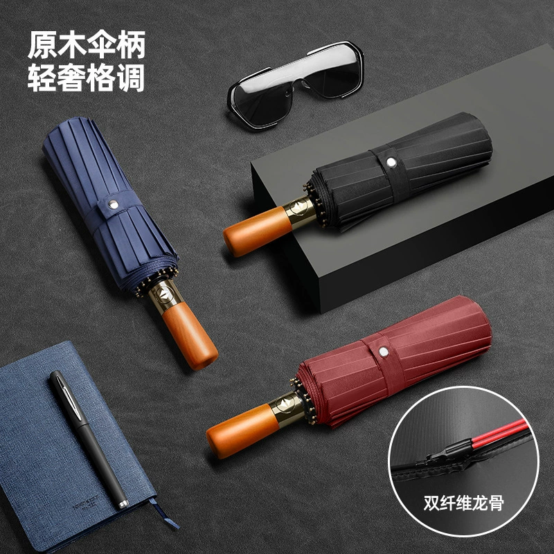 Men's automatic big umbrella for men and women, wholesale, fully automatic, sun protection