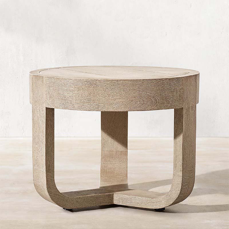 Diseñador de casa patio terraza sofá combo sala modelo sofá de madera maciza al aire libre nórdico sofá de teca al aire libre
