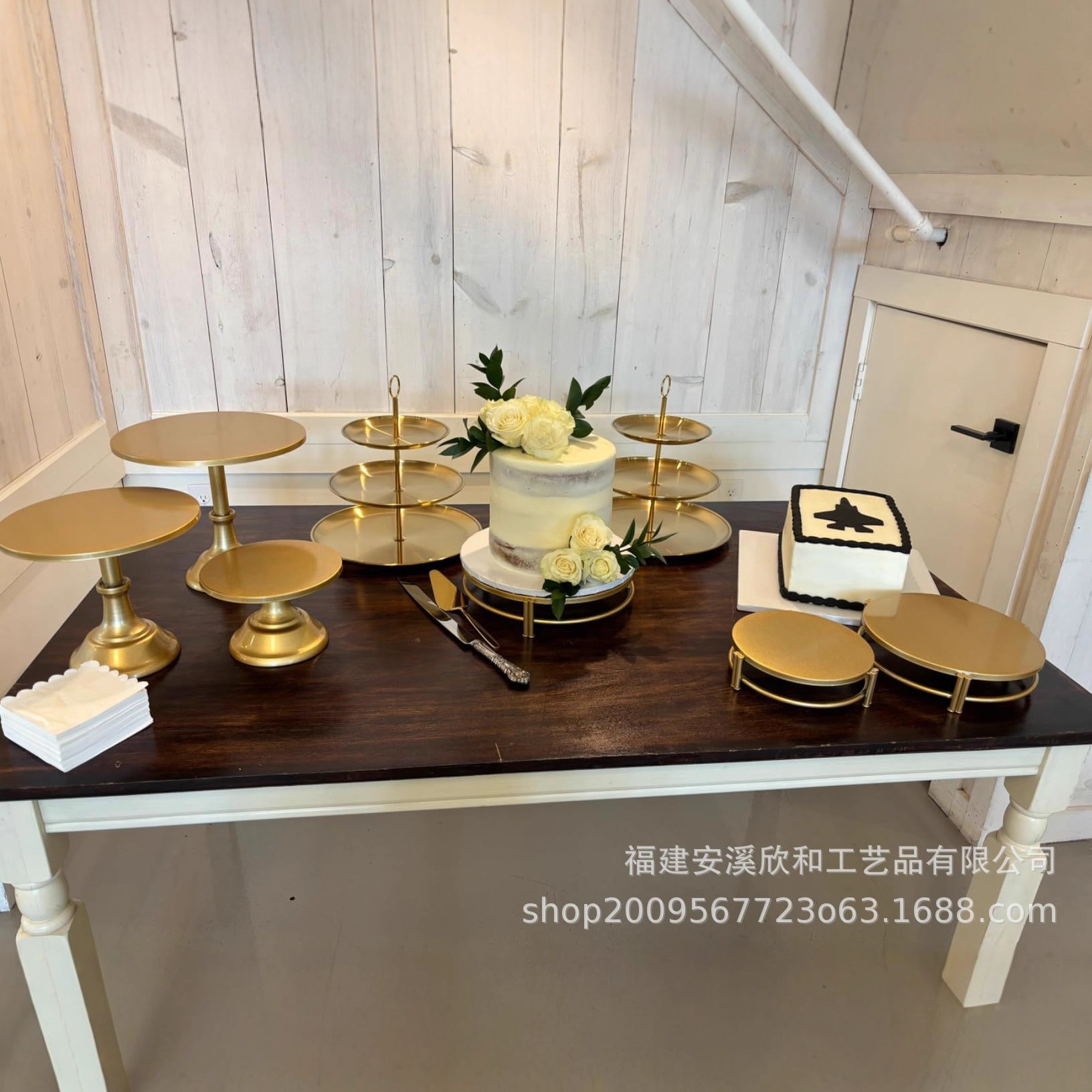 Dessert nórdico, mesa, decoración, soporte de exhibición, bandeja de pasteles, decoración de bodas, mesa, té de la tarde, estante para aperitivos, estante alto