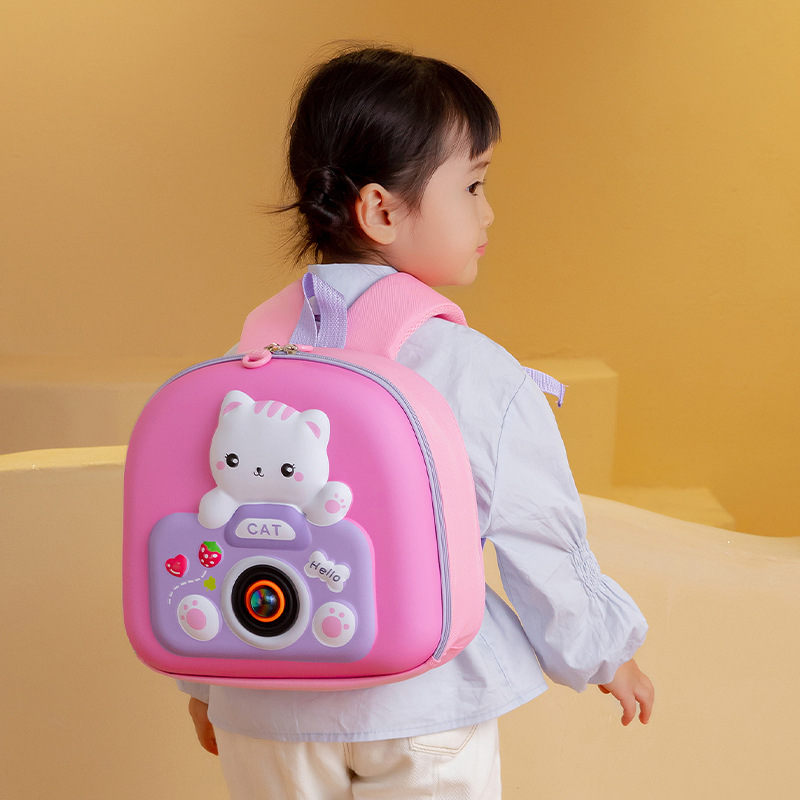 2025 New Cartoon Cute Children's Schoolbag New Kindergarten Fashion Hard Shell Lightweight Backpack for Boys and Girls