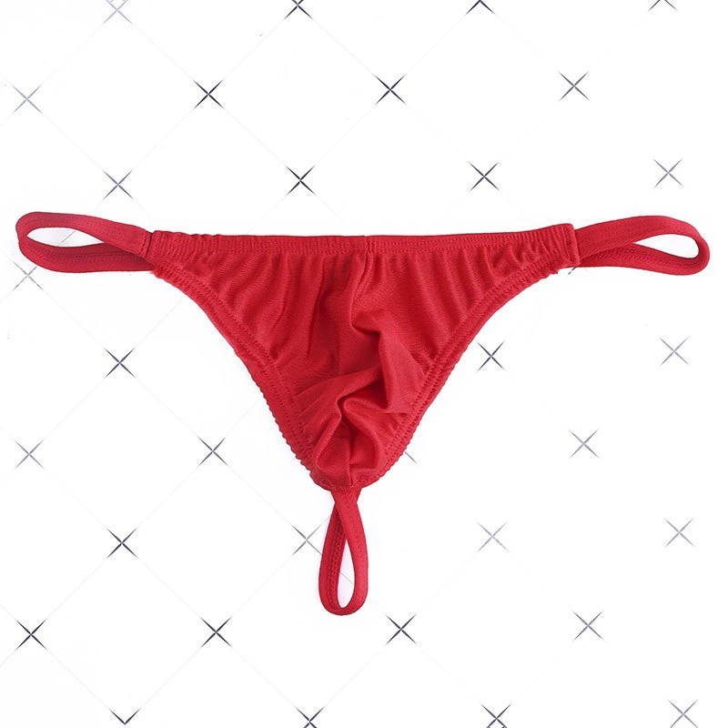 Мужские сексуальные стринги G-string европейского стиля, плавательная ткань, низкая талия — разные цвета и размеры