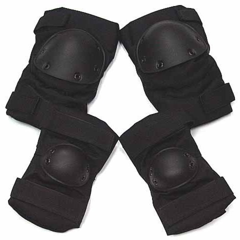 Juego de Rodilleras y Coderas Tácticas Protección para Rodillas y Codos para Entrenamiento Deportes al Aire Libre