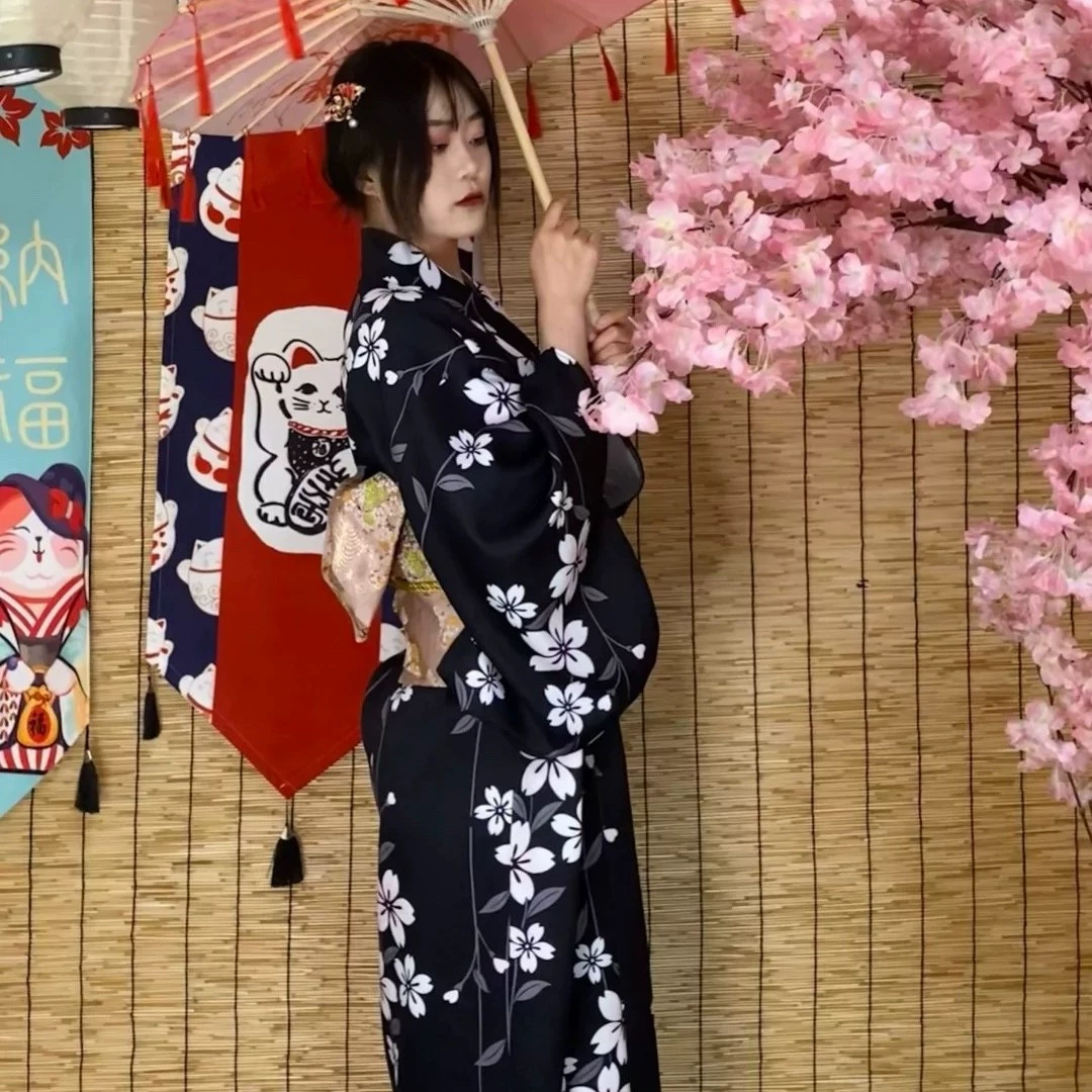 Japanese multicoloured bathrobe, dress