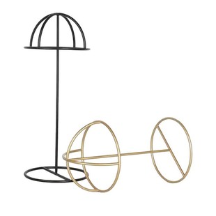 Simple Fashion Style Wrought Iron Hat Display Stand Clothing Store Mobile Special Hat Household Cloakroom Ornaments Shelf