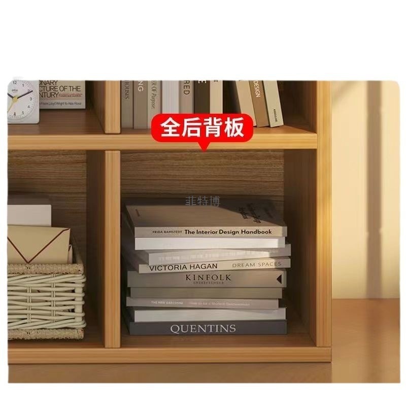 儿童实木书架书柜置物架落地简约收纳卧室幼儿园储物柜书柜家用|undefined