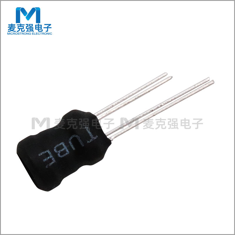 立式直插工字电感 DR4W 4脚电感6*8 1.8mH/100uH升压线圈工字电感
