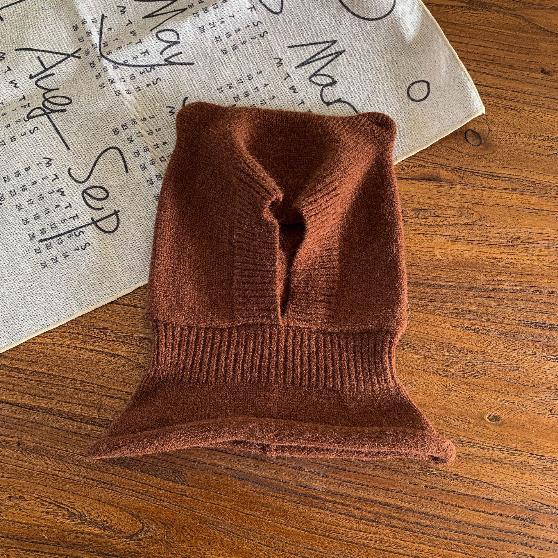 Sugar Pear ropa infantil sombrero bufandas sombrero de estilo extranjero para hombres y mujeres niñas tejer bebés invierno sombrero de lana sombrero protector de orejas