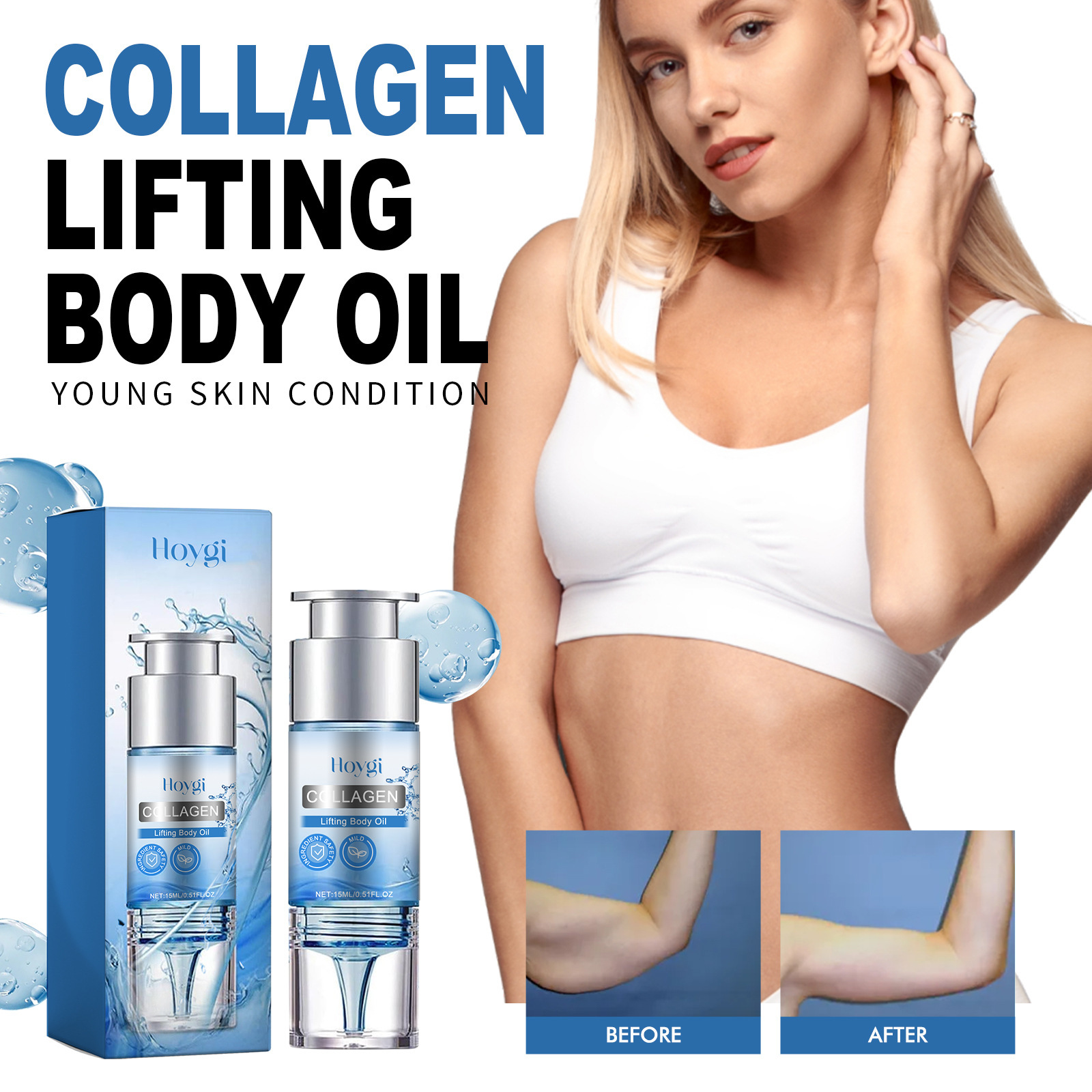 Hoygi Collagen Body Care Oil Image 2
