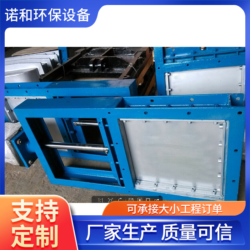 手动插板阀气动水泥仓闸阀碳钢/不锈钢材质管道使用密封圆口