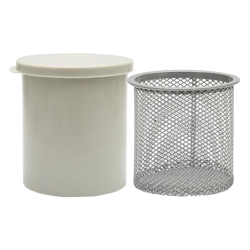 Marley G51016 contenedor de lavado de la pluma de acero inoxidable de pintura al óleo de plástico filtro interior de pantalla de arte profesional pluma Cubo de lavado