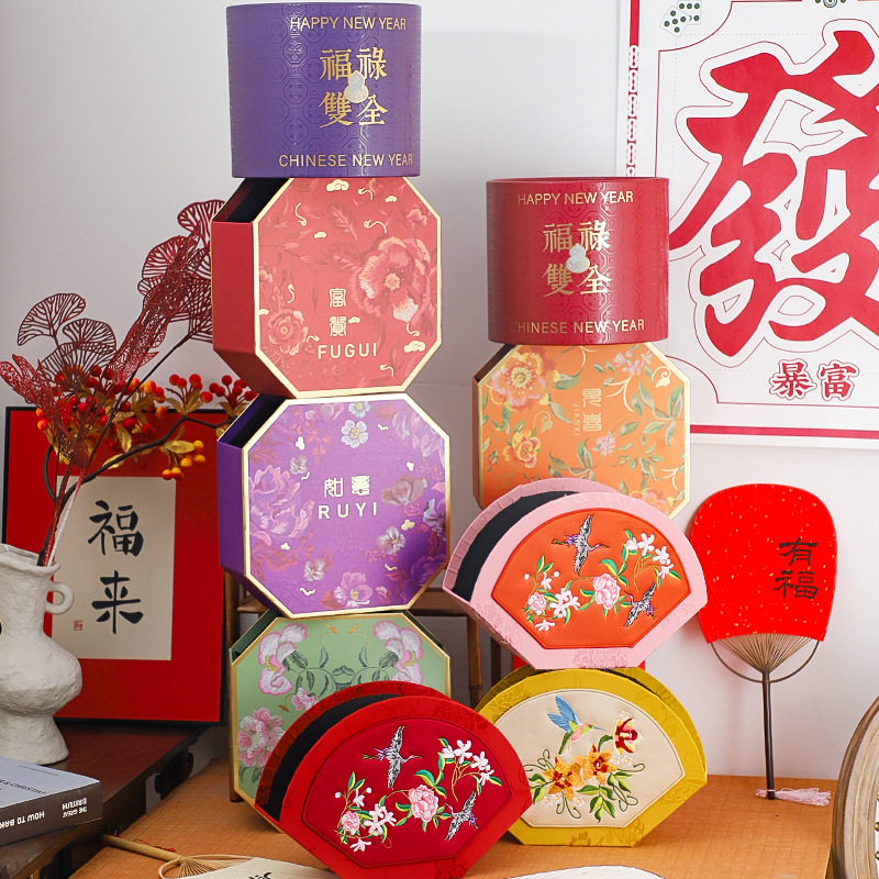 Nuevos productos creativos de Boche de Año Nuevo flor flor floral caja vacía florista decoración para el hogar abrazar barril