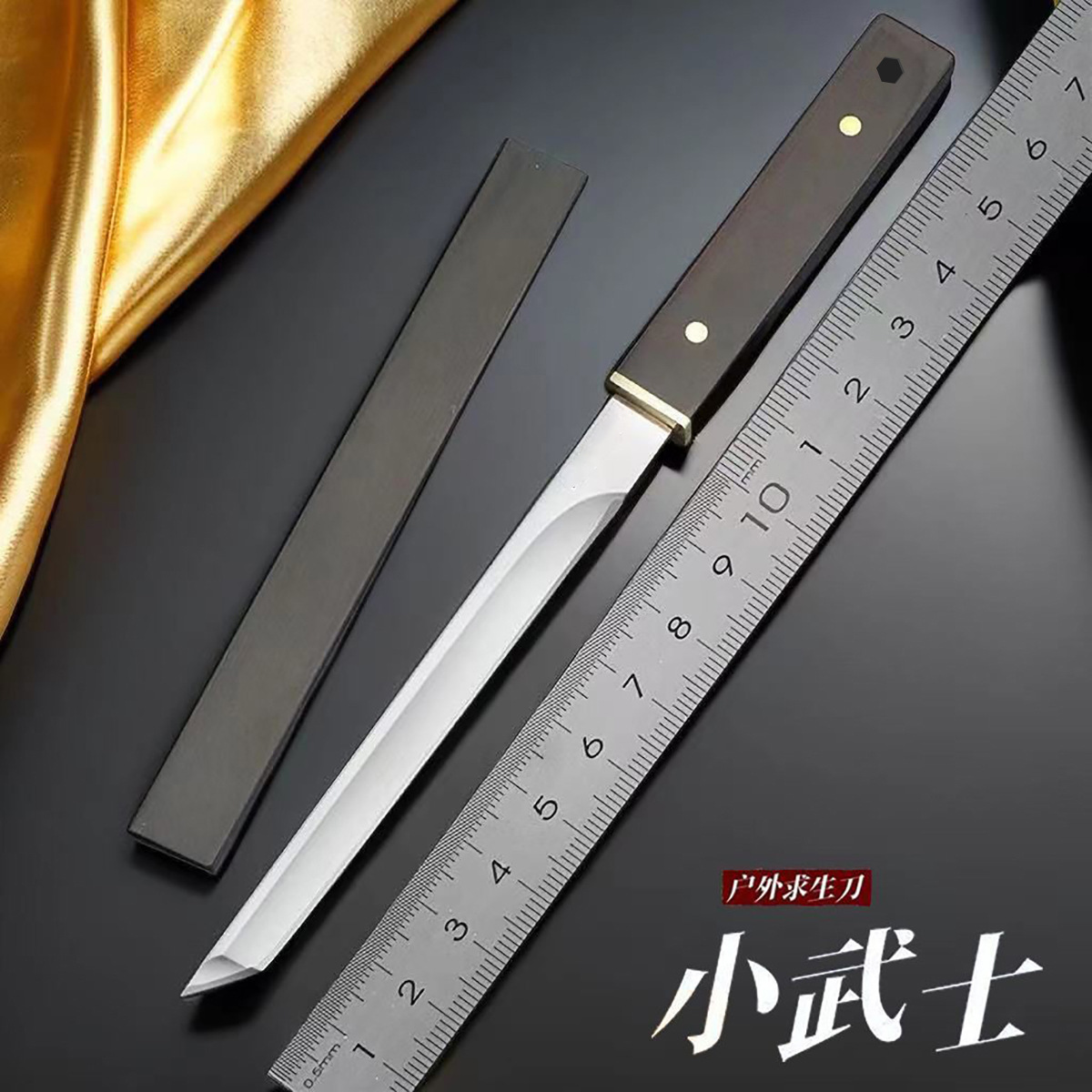 M390 Steel Fruit Knife Kitchen Knife Tea Knife for Gifting and Collection, Handled for Eating Lamb, Beef Steak Knife for Cutting Fruits