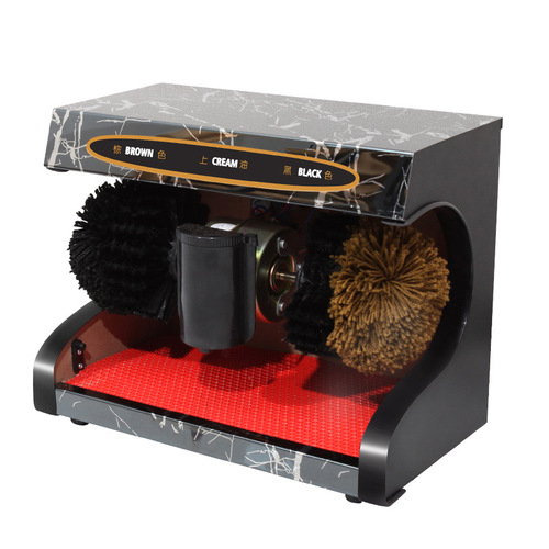 Automatic Home Use Fully Automatic Sensing Shoe Polisher, Public Hotel Lobby Electric Titanium Brush Shoe Machine