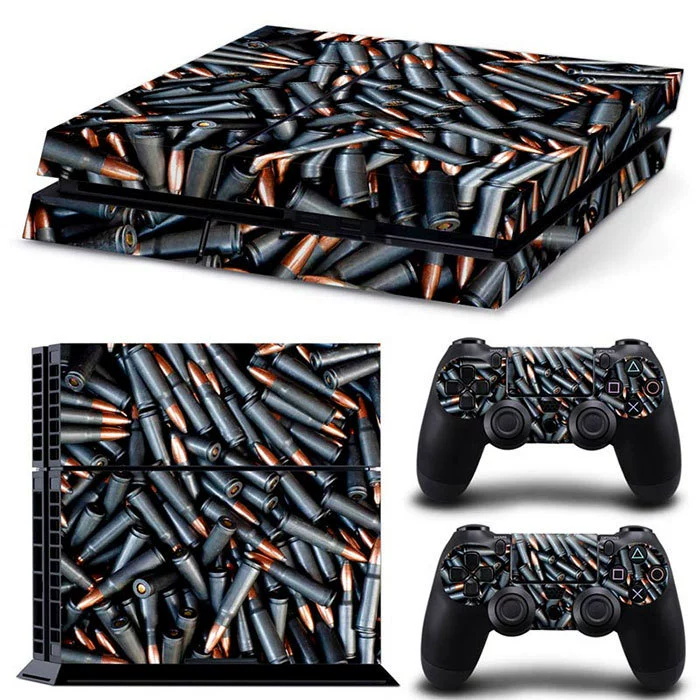 Скины‑наклейки для PS4 — модные мультяшные и стильные дизайны, матовый винил против царапин