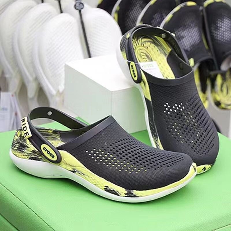 Adult Croc Shoes Summer New Model Literide360 Quick-Dry Breathable Beach Sandals for Men and Women 206708