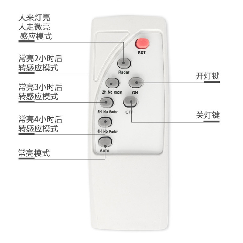lámpara solar integrada lámpara de jardín doméstica iluminación de carretera al aire libre luz de alta potencia de inducción del cuerpo humano