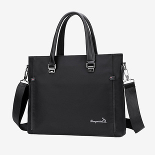 Bonnes Kangaroo Laptop Bag Business Portable Briefcase Large Capacity Men's Crossbody File Bag Wholesale