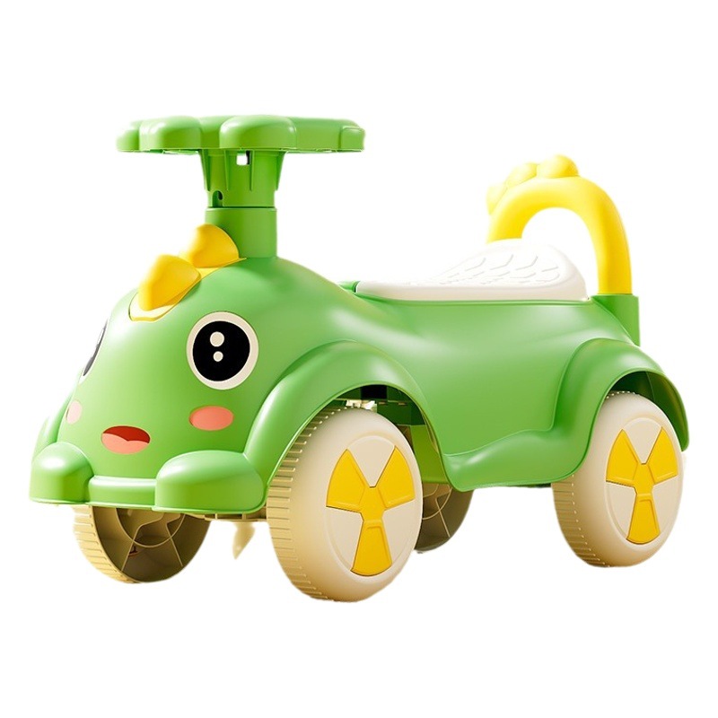Patinete para niños de 1 a 4 años, patinete para niños pequeños, bicicleta de equilibrio para bebés sin pedales, patinete de cuatro ruedas para niños.