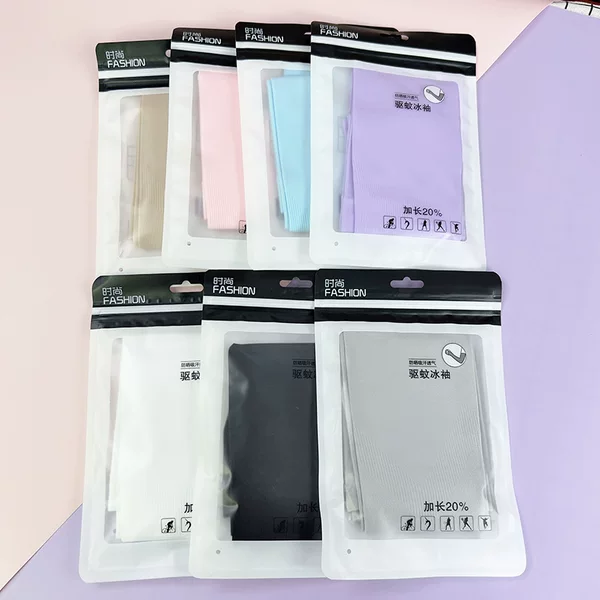 Sun protection cool oversleeve long summer arm oversleeve ice silk sleeve breathable gloves riding driving arm protection sleeve
