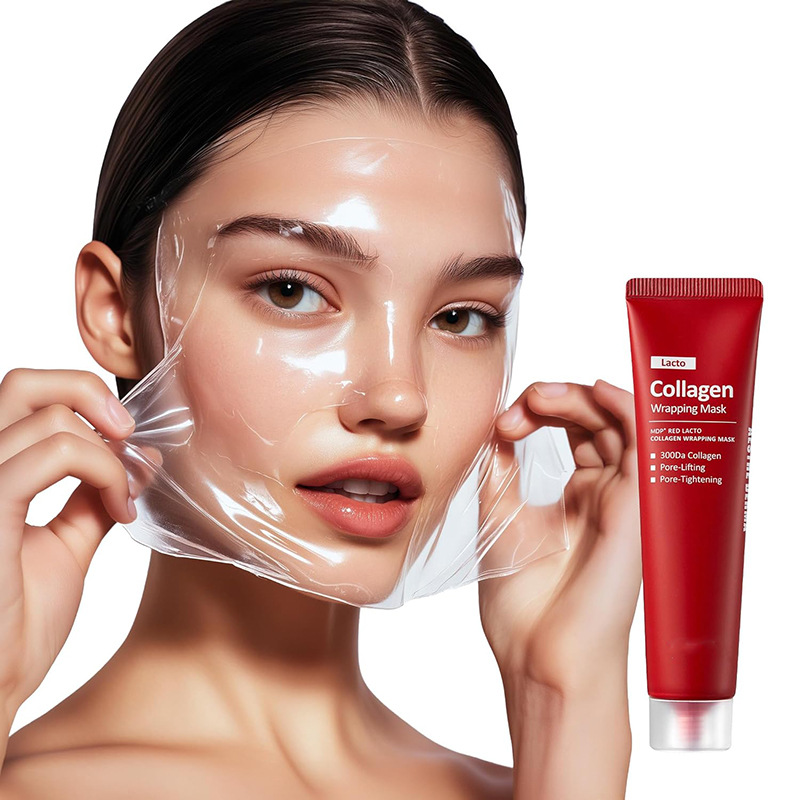 Cross-Border Popular Skin Brightening Red Collagen Peel-Off Mask Collagen Wrapping Mask