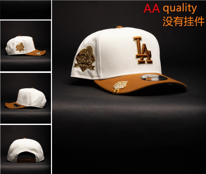 Comercio exterior transfronterizo al por mayor 2026 AA gorra de boca de pato bordado tridimensional ajustable gorra de hip-hop Yankees Dodgers