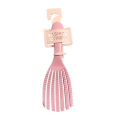 按摩梳批發蓬鬆鏤空女生長發按摩頭皮美發排骨梳扇貝按摩造型梳子