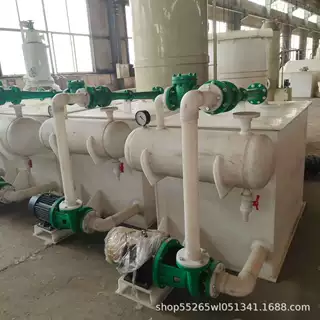 PP真空机组 立卧式PP真空泵 防腐蚀酸碱水循环水喷射全套真空机组