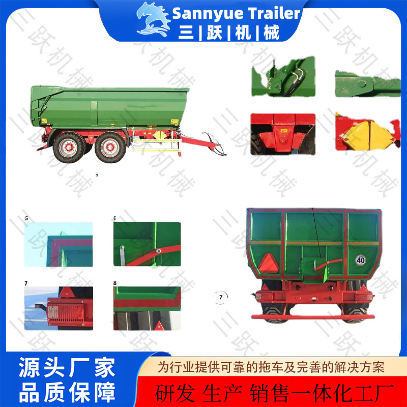 农用拖车厂家直销-欧式拖车-青储运输车厂家直销 按需制造