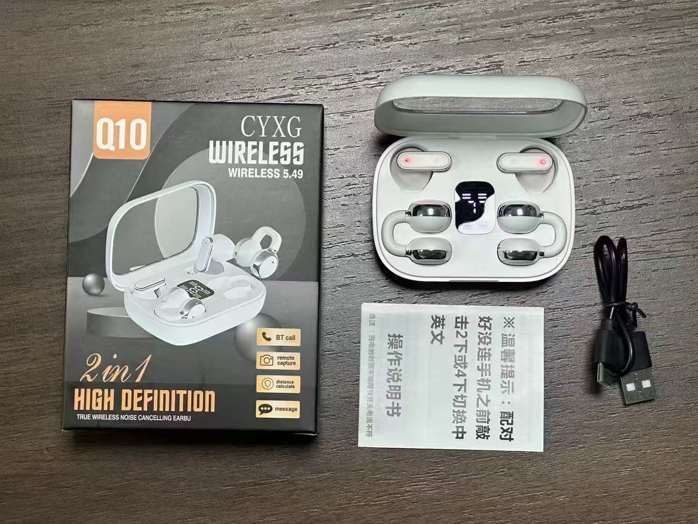 [ auriculares] transfronterizos nuevos auriculares Bluetooth Q35 de alta calidad de sonido inalámbricos de larga duración ventas directas de fábrica deportiva