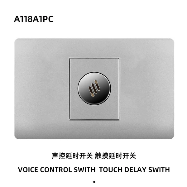 Voice-controlled delay switch Touch delay switch