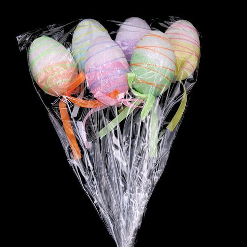 Easter egg cutting plug-in 4*6cm Easter decorative eggs Children's Easter gift