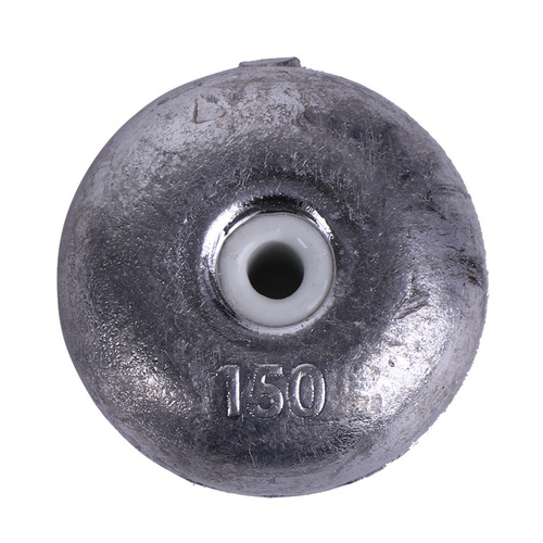 Cross-border wholesale fishing lure magnetic core sinker ceramic white core sinker round hole not line damaging bead-shaped porcelain ring lead sinker