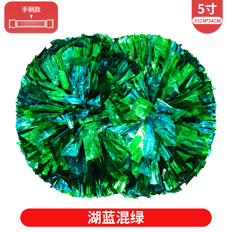 Porristas Bola de flores porristas mano flor mano sacudida flor danza rendimiento mano flor porristas flor bola de color rendimiento