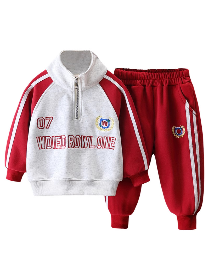 Conjunto de Dos Piezas de Ropa Deportiva para Niños, Modelo 7616, Primavera-Otoño 2026, Sudadera Informal de Primavera