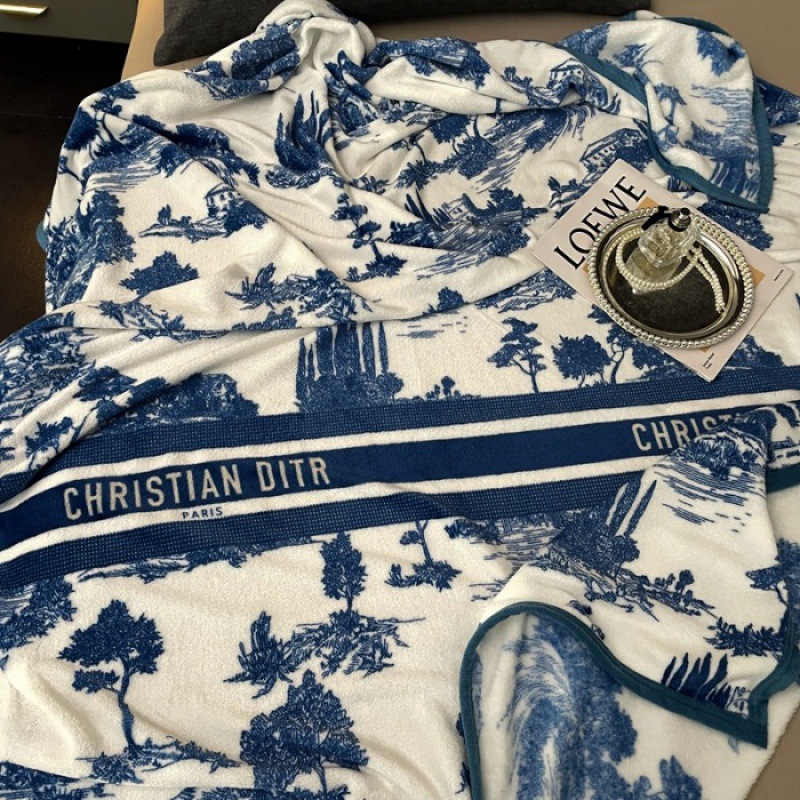 인기 수묵화 블루-150*200cm